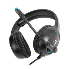 Headphone Com microfone Gamer Holt RGB Fortrek