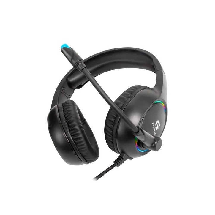 Headphone Com microfone Gamer Holt RGB Fortrek