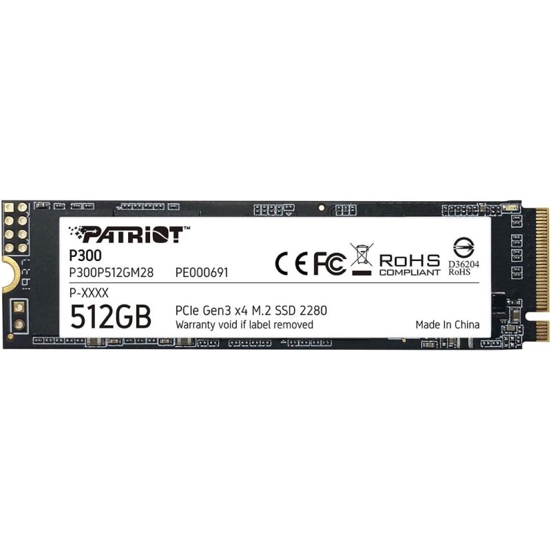 HD 512Gb SSD M2 P300 P300P512GM28 Patriot