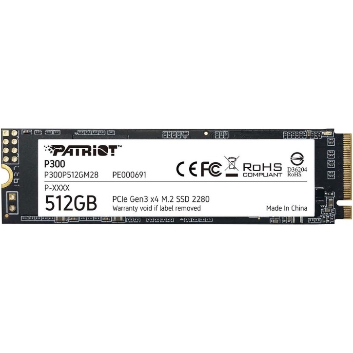 HD 512Gb SSD M2 P300 P300P512GM28 Patriot