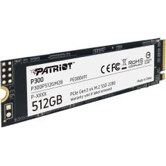 HD 512Gb SSD M2 P300 P300P512GM28 Patriot