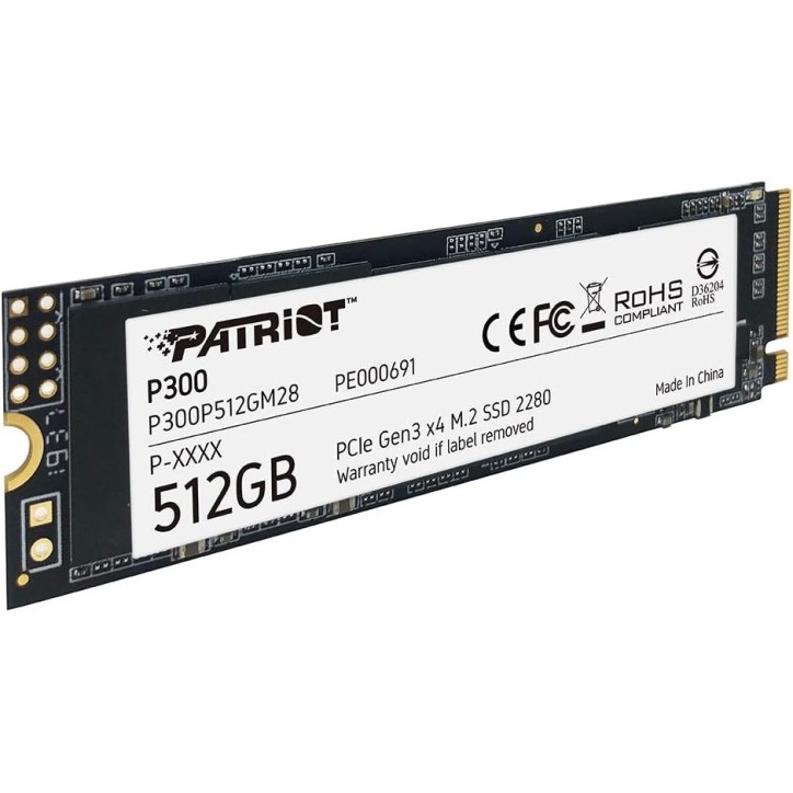 HD 512Gb SSD M2 P300 P300P512GM28 Patriot