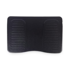 Apoio Ergonômico Para os Pés Slider PP Preto Reliza