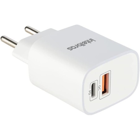 Carregador USB-A e Porta USB-C Branco EC 11 Power 20W Intelbras