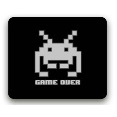 Mouse Pad Retangular Classic Game Over Reliza