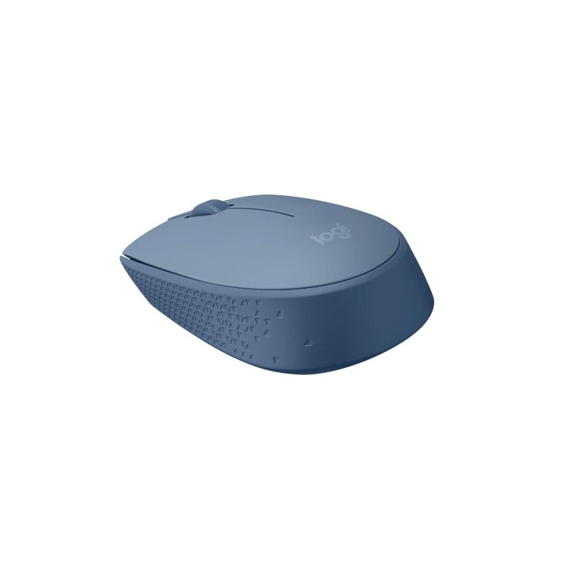 Mouse USB Optico Sem Fio Wireless Azul Claro M170 Logitech