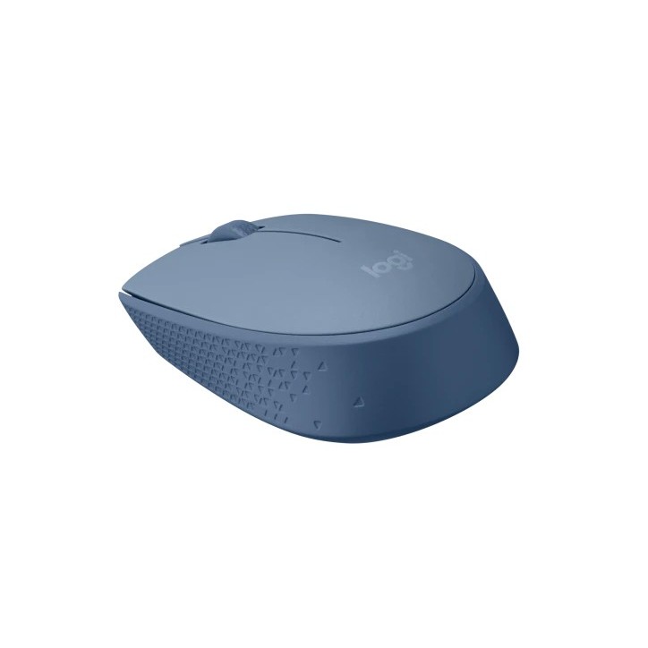 Mouse USB Optico Sem Fio Wireless Azul Claro M170 Logitech