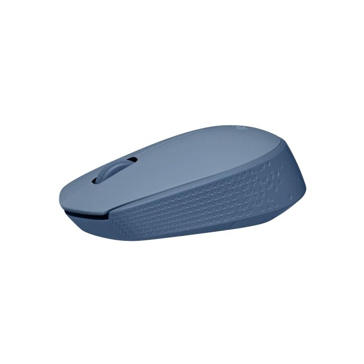 Mouse USB Optico Sem Fio Wireless Azul Claro M170 Logitech