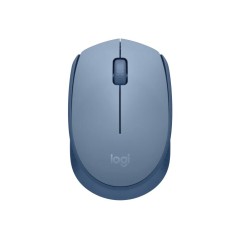 Mouse USB Optico Sem Fio Wireless Azul Claro M170 Logitech