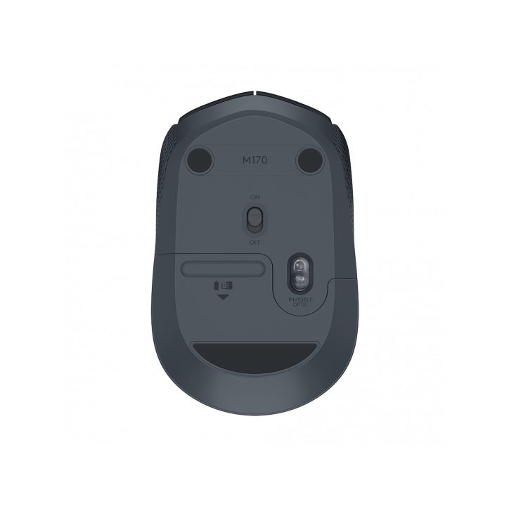 Mouse USB Optico Sem Fio Wireless Preto M170 Logitech