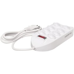 Filtro De Linha 8 Tomadas branco EPE 1008+ Intelbras