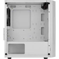 Gabinete Gamer Trinity Mini Branco Lateral Vidro S/Fonte Aerocool