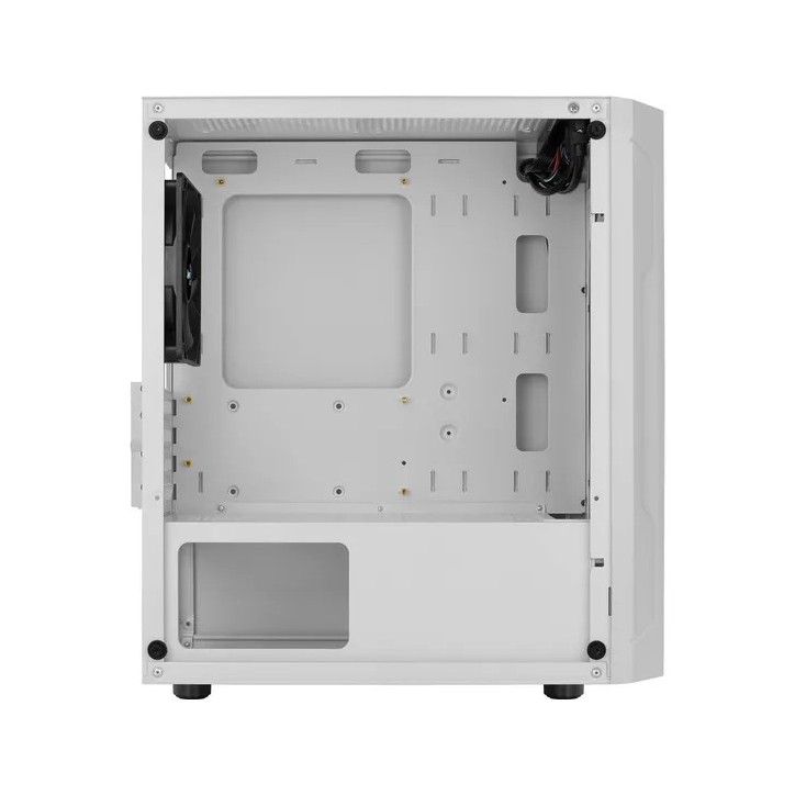 Gabinete Gamer Trinity Mini Branco Lateral Vidro S/Fonte Aerocool