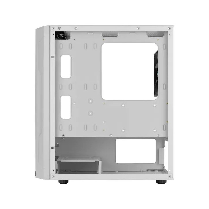 Gabinete Gamer Trinity Mini Branco Lateral Vidro S/Fonte Aerocool