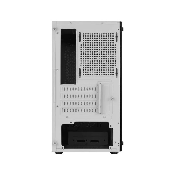 Gabinete Gamer Trinity Mini Branco Lateral Vidro S/Fonte Aerocool