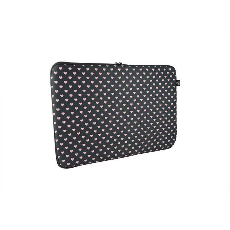 Case Para Notebook 15,6" C/ Alça Poá Love Chocolate Reliza