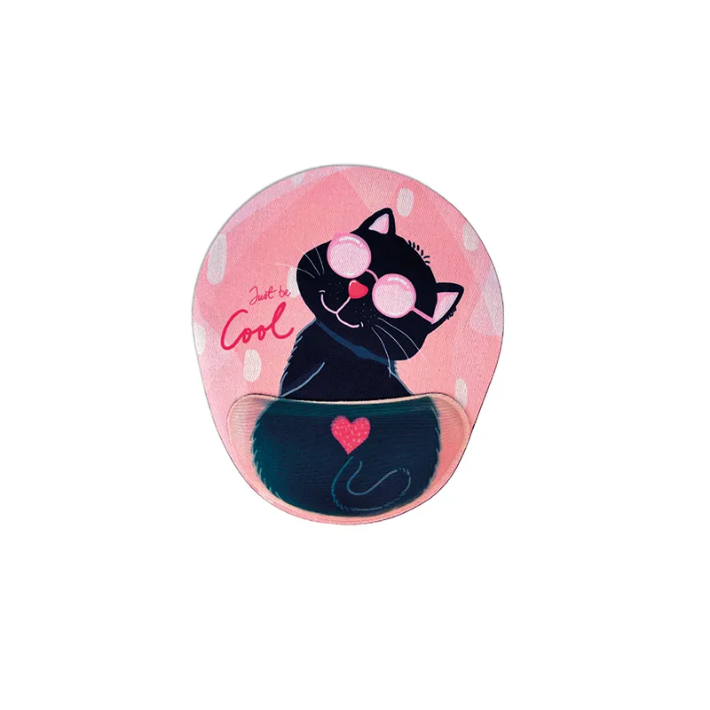 Mouse Pad Com Apoio Confort Fun Gato 5437 Reliza