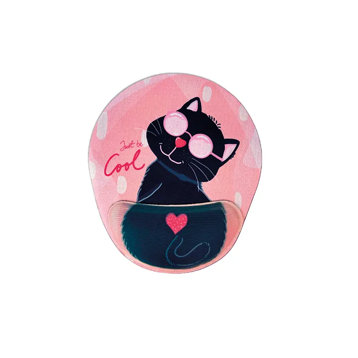 Mouse Pad Com Apoio Confort Fun Gato 5437 Reliza