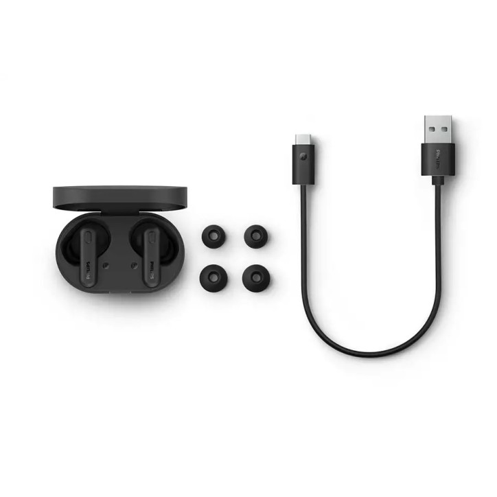 Fone De Ouvido Bluetooth C/ Microfone Resistente a Respingos (IPX4) TAT1108BK /00 Preto Philips