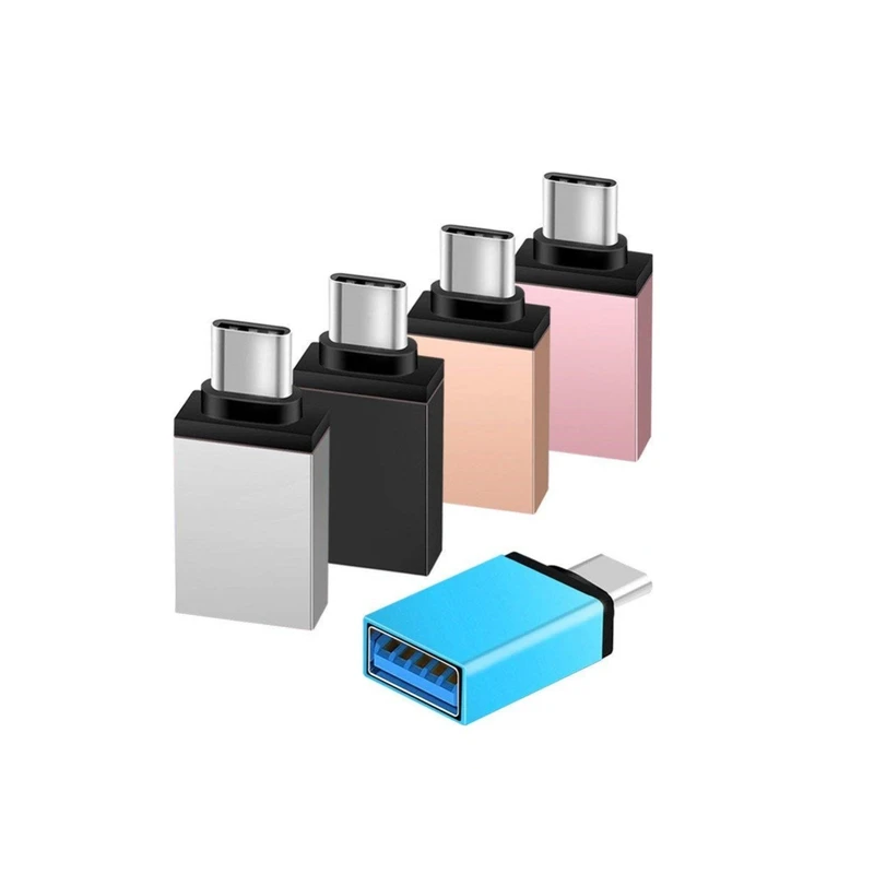 Adaptador USB 3.0 A Fêmea x Tipo C Macho Cor Variada (I) Knup