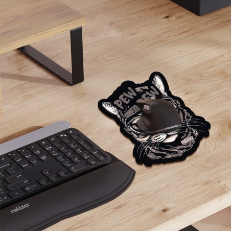 Mouse Pad Decor Colorfun Pew Pew Reliza