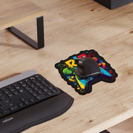 Mouse Pad Decor Colorfun Rip Game Reliza