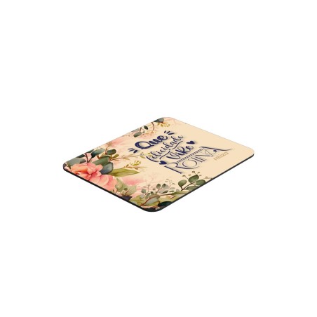 Mouse Pad Retangular Felicidade Reliza