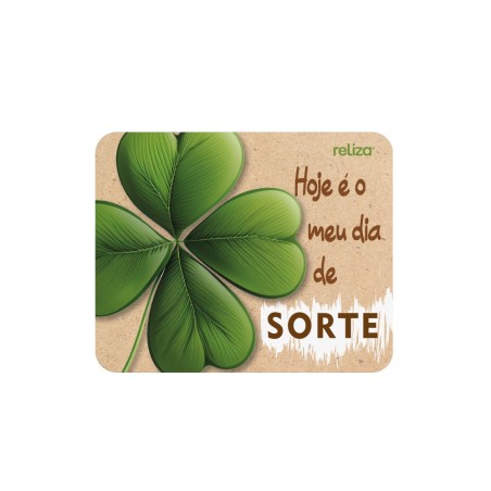 Mouse Pad Retangular Sorte Reliza