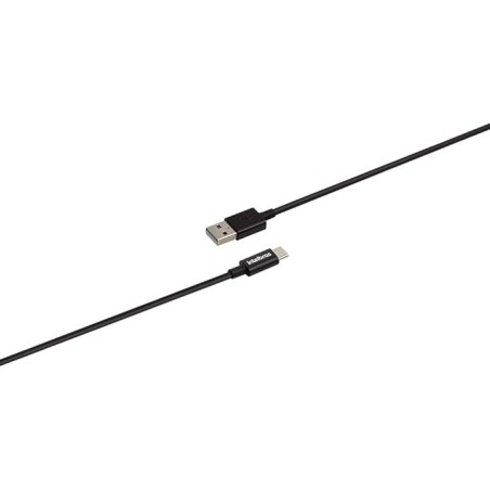 Cabo USB Tipo A X Tipo C Para Smartphone (1,2m) PVC Preto EUAC 12PP Intelbras