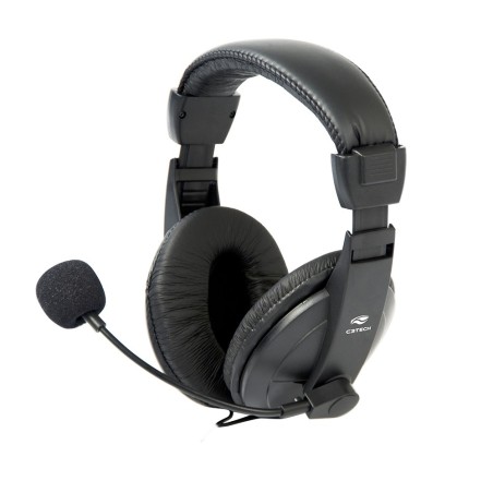 Headfone Com Microfone Preto Comfort PH-60BK C3 Tech
