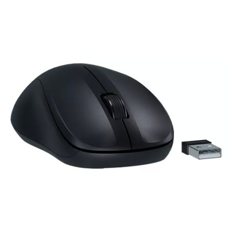Mouse USB Optico Sem Fio Wireless Preto MSI 50 Intelbras