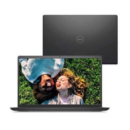 Notebook Dell Inspiron 15 3520 Preto Carbono - Core i5 1235U 8GB DDR4 512GB SSD 15,6" LED W11 HOME