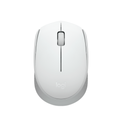 Mouse USB Optico Sem Fio Wireless Branco Off M170 Logitech