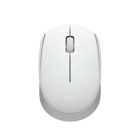 Mouse USB Optico Sem Fio Wireless Branco Off M170 Logitech