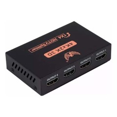 Distribuidor HDMI Splitter 4k 1x4 Conexões 4643(br cabo)