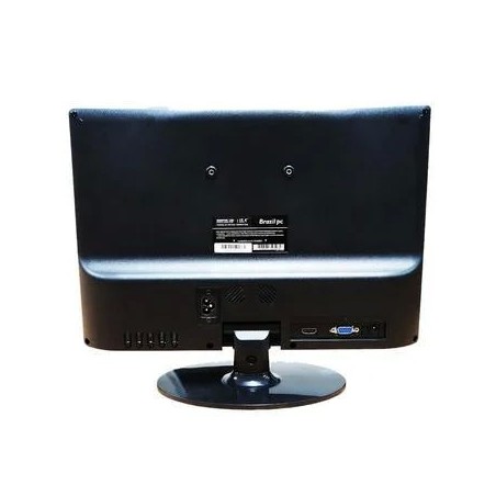 Monitor 15,4" LED 15BPC-KAN Preto VGA/HDMI Widescreen BRAZILPC