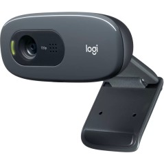 Webcam 720P Com Microfone Preto C270 Logitech