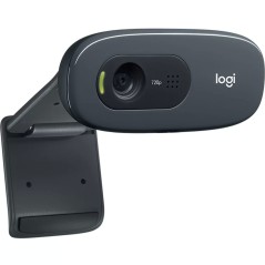 Webcam 720P Com Microfone Preto C270 Logitech