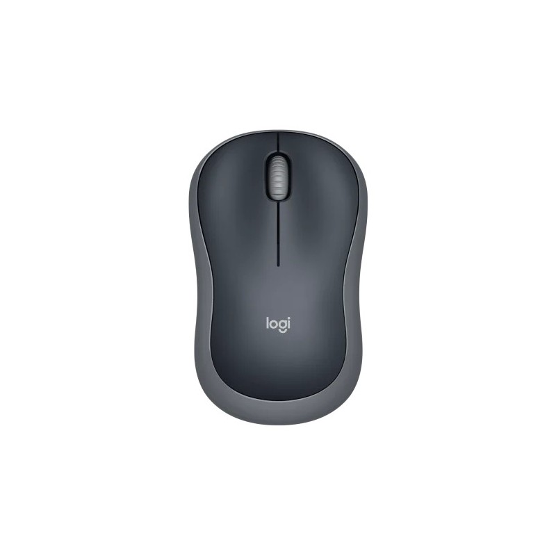 Mouse USB Optico Sem Fio Wireless Cinza M185 Logitech