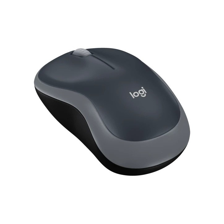 Mouse USB Optico Sem Fio Wireless Cinza M185 Logitech