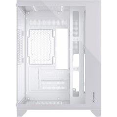 Gabinete Gamer Aquarius Clarity Branco Fortrek (Sem Fonte)