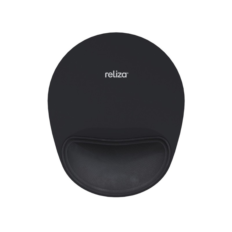 Mouse Pad Com Apoio Comfort Preto Reliza