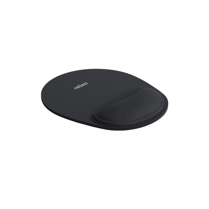 Mouse Pad Com Apoio Comfort Preto Reliza