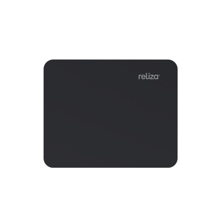 Mouse Pad Retangular Preto Reliza