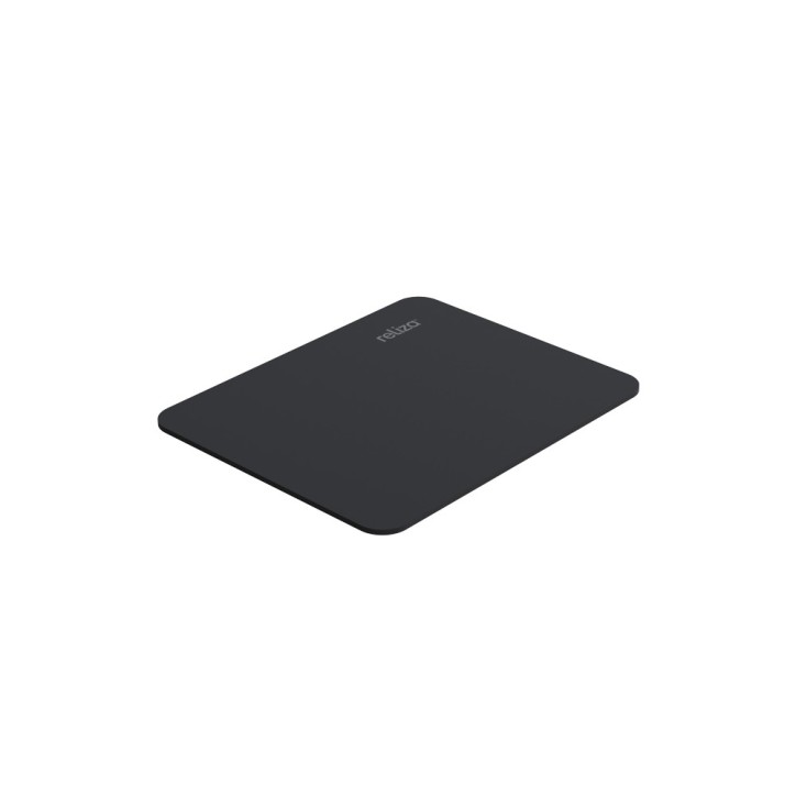 Mouse Pad Retangular Preto Reliza