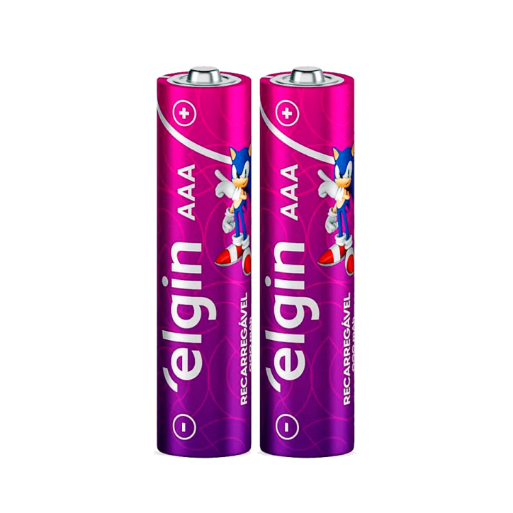 Pilha Recarregável AAA 900mah Mah (2 Un) Elgin