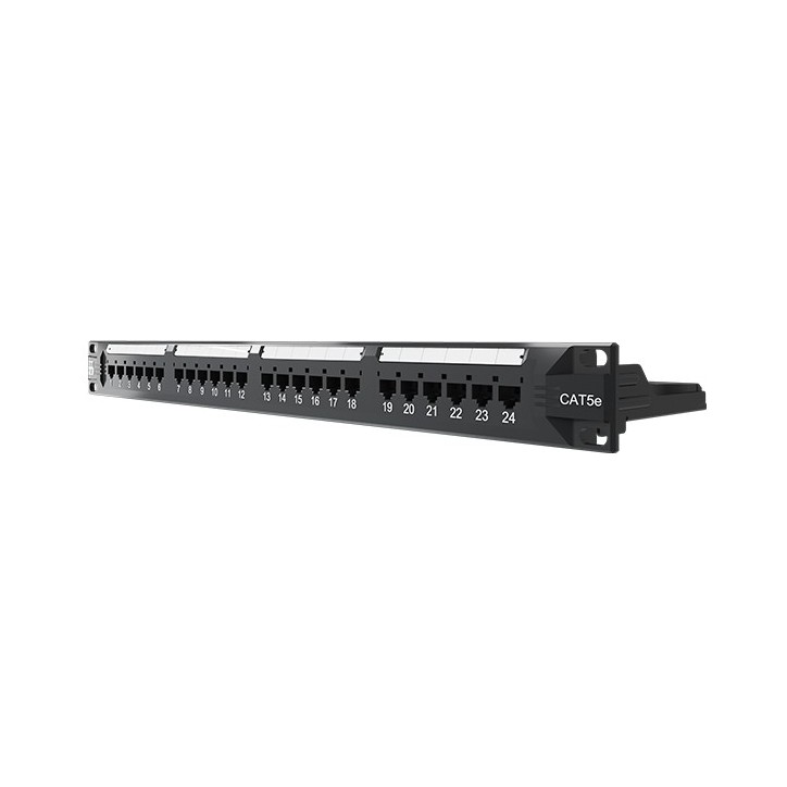 Patch Panel 24 Portas CAT5e T568A/B Sohoplus