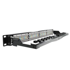 Patch Panel 24 Portas CAT5e T568A/B Sohoplus