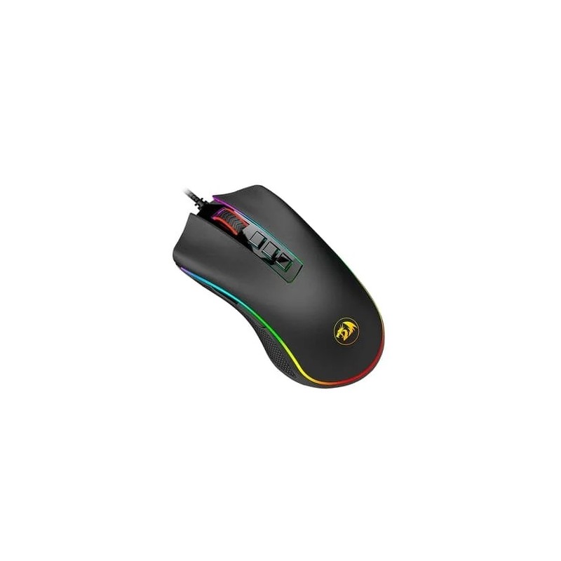 Mouse USB Gamer 10000 DPI Ranger M711 RGB Preto Redragon