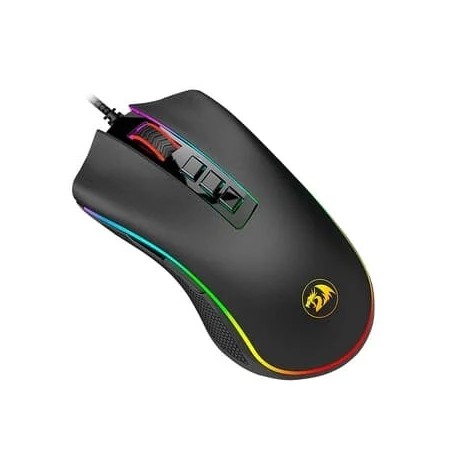 Mouse USB Gamer 10000 DPI Ranger M711 RGB Preto Redragon